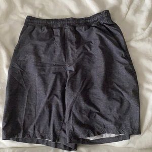 Grey Medium 9” Pace Breaker Lululemon shorts